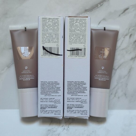 2 x Glowish by Huda Beauty 11 DEEP Multi Dew Skin Tint (1.35 oz. each) - Picture 2 of 4